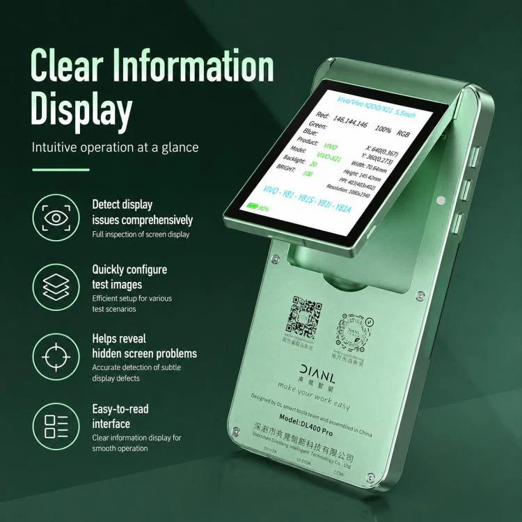 DL400 Pro iTestBox Display Touch Multi-Function Tester Set For Xiaomi - Image 9