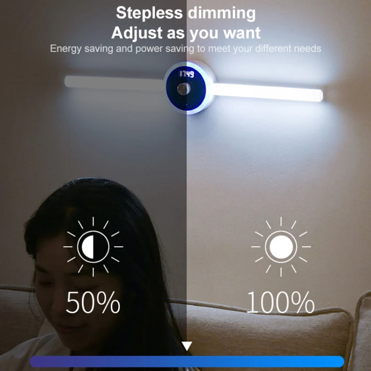 DMK-025 Smart Cabinet Lamp Kitchen Mirror Front Light, Specification: Hand Scan Timing - Image 6