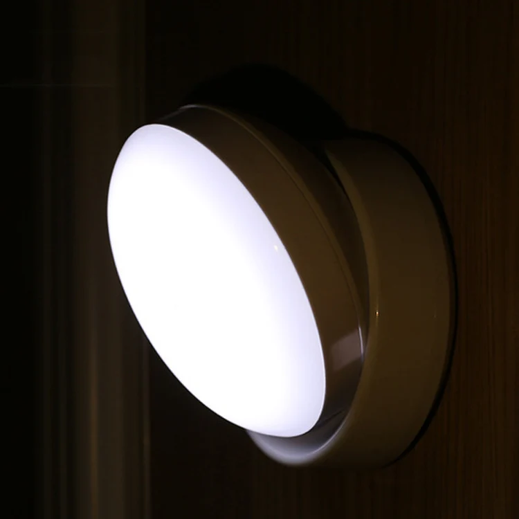 DMK-6PL Kitchen Cabinet Body Infrared Sensing Lamp, Style: Rotate Battery(White Light) - Image 3