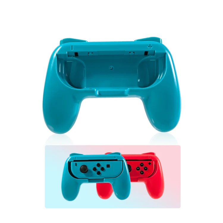DOBE TNS-851B Controller Grip for Nintendo Switch Joy Con(Red+Blue) - Image 3