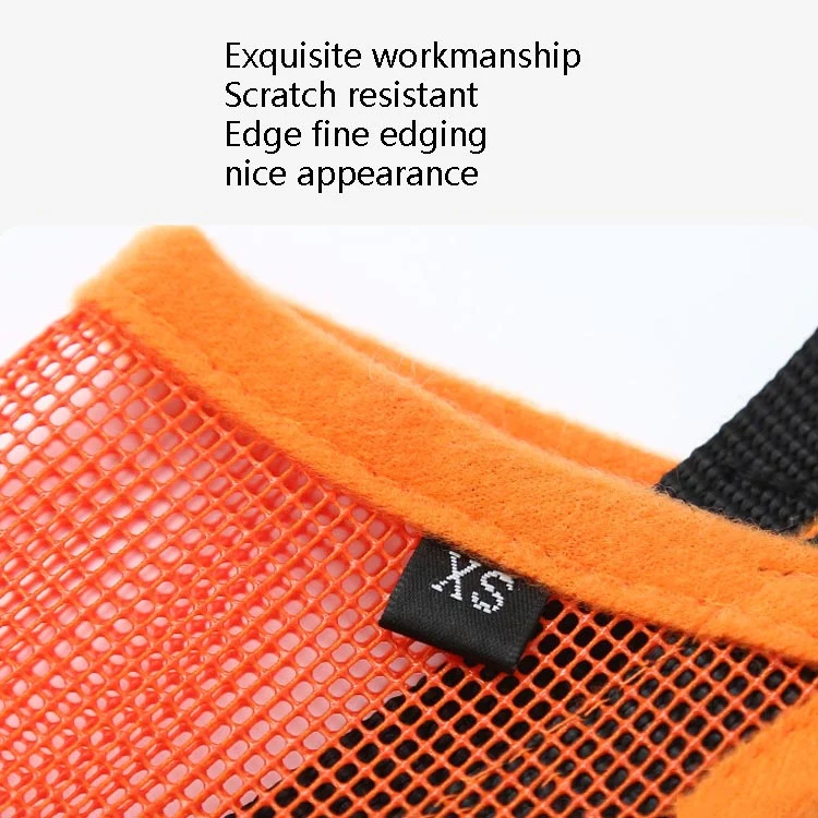 Dog Mouth Cover Anti-Bite Mesh Dog Mouth Cover Medium And Large Dogs Anti-Drop Mask M(Gray) - Image 5