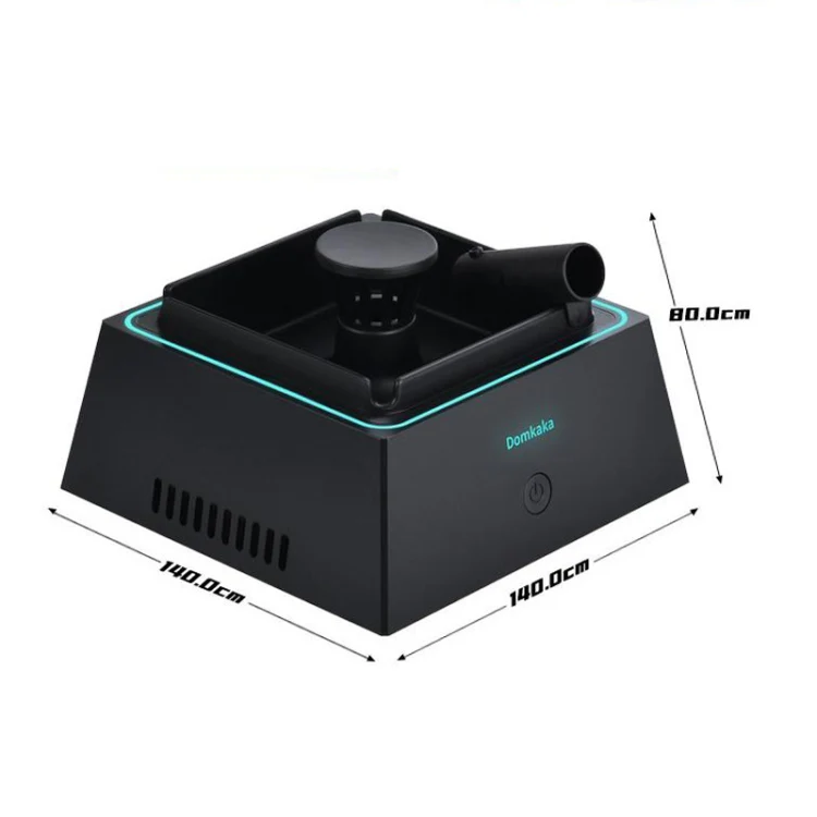 Domkaka TS-20 With Light Model Electronic Ashtray Air Purifier(Black) - Image 9
