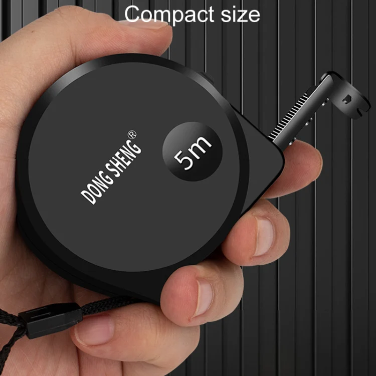 DONG GSHENG High Precision Home Use Steel Utility Scale Thickened Measuring Tape, Model: Black Gold Frosted 10m x 25mm - Image 2