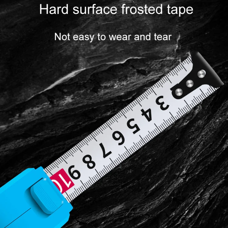 DONG GSHENG High Precision Home Use Steel Utility Scale Thickened Measuring Tape, Model: Black Gold Frosted 7.5m x 25mm - Image 7
