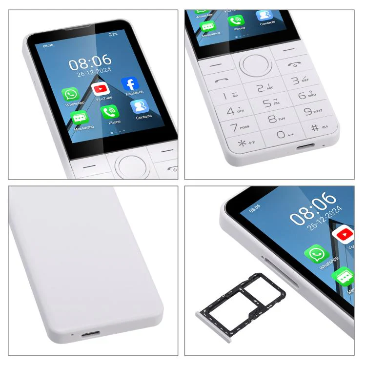 DOOV R17 / F22 Keypad Phone, 3GB+32GB, 2.8 inch Android 13 Mediatek MT6762 Octa Core, Network: 4G (White) - Image 5
