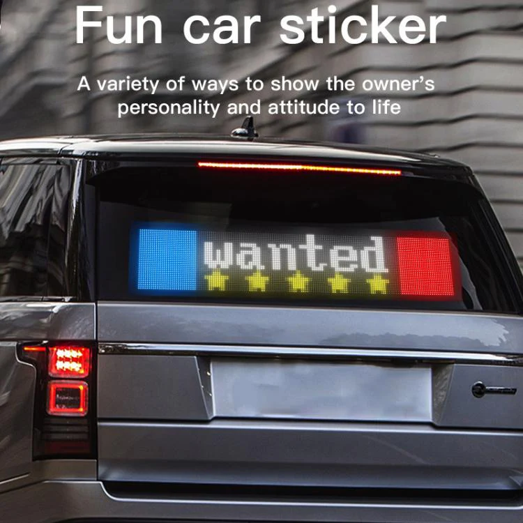 Double Row Ultra-Thin Waterproof LED Flexible Advertising Matrix Display Screen, Type:USB 32x192 Pixels - Image 7