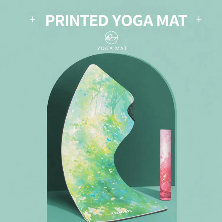 Double-Sided Anti-Slip Texture Thickened Soundproof Yoga Mat(Mirror of the Sky) - Image 2
