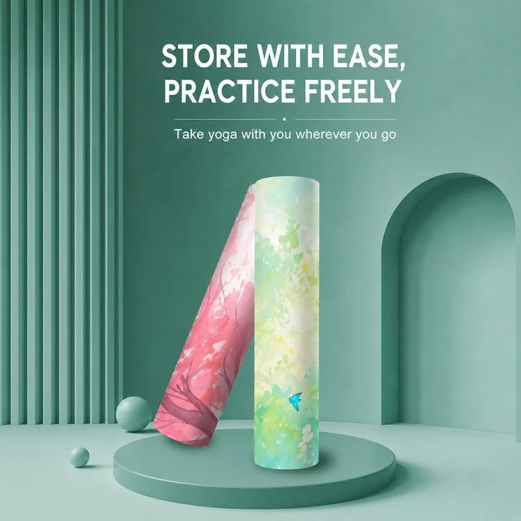 Double-Sided Anti-Slip Texture Thickened Soundproof Yoga Mat(Radiant Sunflower) - Image 7