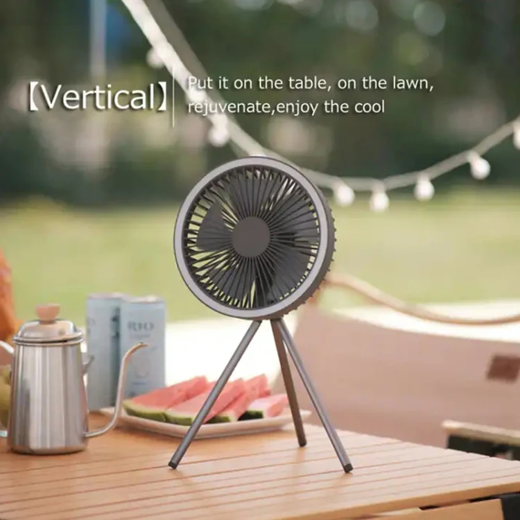 DQ212 10000mAh Outdoor Portable Camping Fan Tent Hanging Vertical Light(White) - Image 6