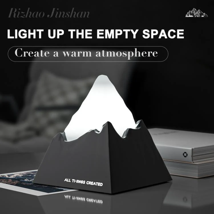 DSX010 Mini Volcano Aroma Diffuser Night Light(Black) - Image 5