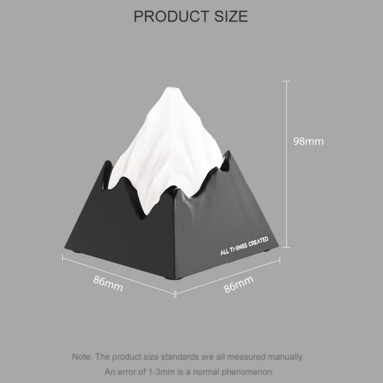 DSX010 Mini Volcano Aroma Diffuser Night Light(Dark Grey) - Image 13