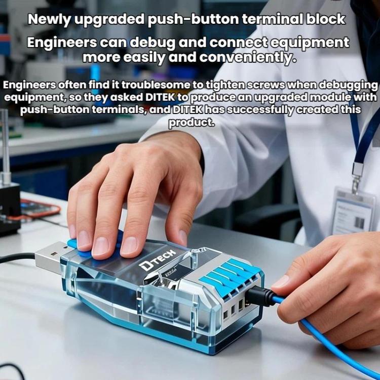 DTECH USB To RS485 Push-Button Serial Port Module, Specifications: MS3020 Chip IOT5086SA - Image 11