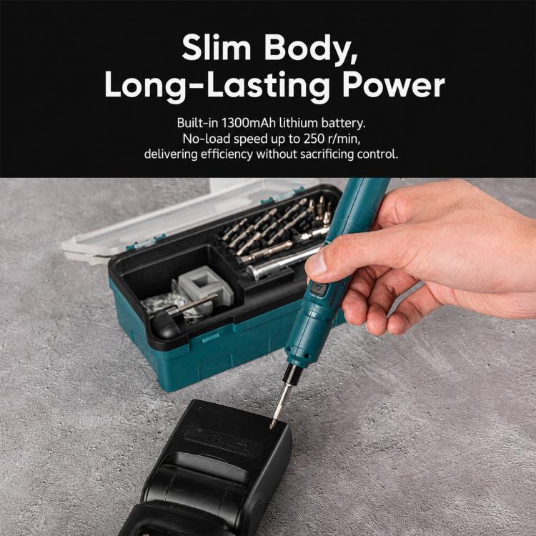 Dual Power Pen-Type Electric Screwdriver, Style:Only Screwdriver - Image 6