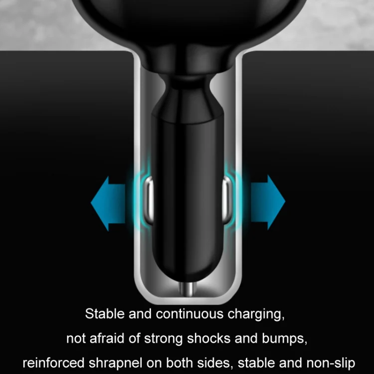 Dual USB Type-C Real-time Digital Display Cigarette Lighter Expansion Car Charger, Model: 3.1A Double A+C - Image 8