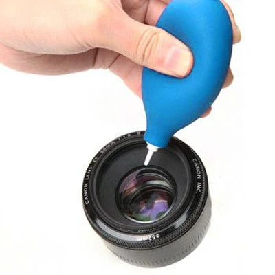 Dust Blower Air Pump Cleaner with Plastic Tip for Precision Circuit Welding/Keyboard/Sensor Lens Camera/Watch(Blue) - Image 3