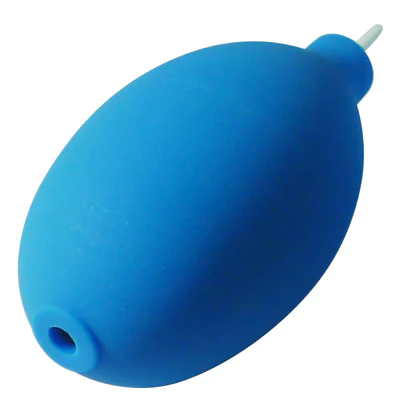 Dust Blower Air Pump Cleaner with Plastic Tip for Precision Circuit Welding/Keyboard/Sensor Lens Camera/Watch(Blue) - Image 4