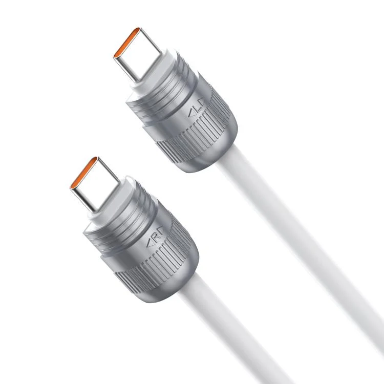 DUX DUCIS LCBA Series 60W Type-C to Type-C Lanyard Fast Charging Data Cable, Length: 30cm(White) - Image 3