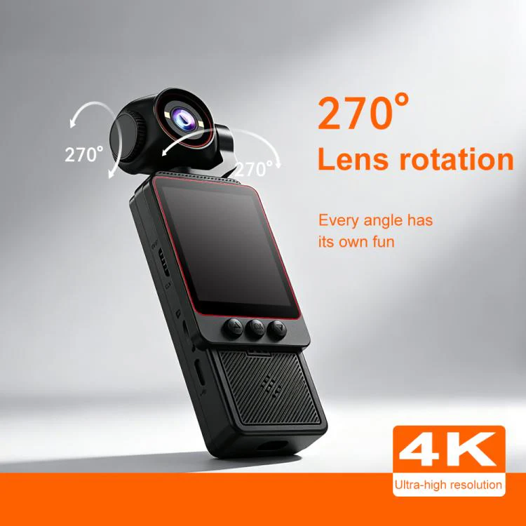 DV09 4K WiFi 1.54 inch HD Screen Action Camera(Black) - Image 6
