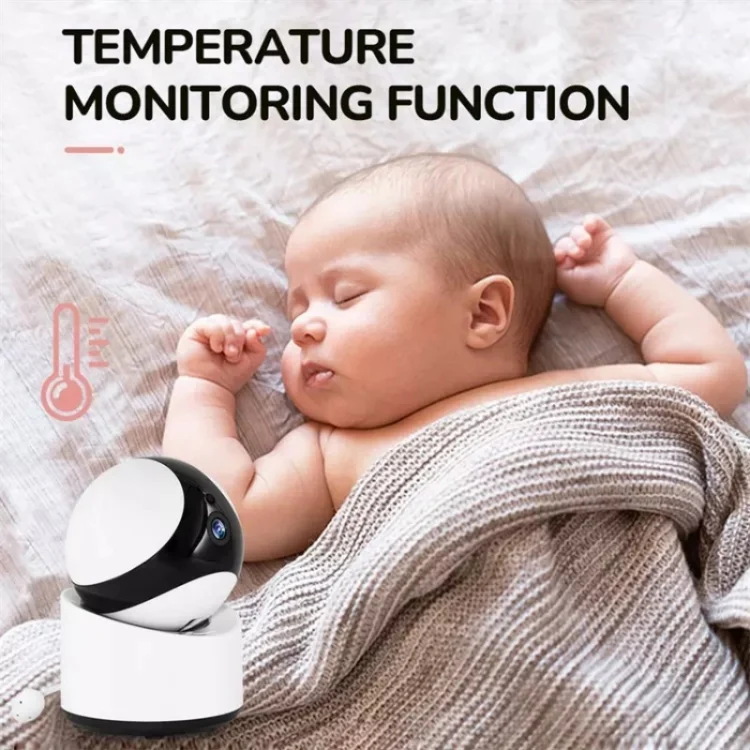 DY55A Built-in Lullabies Video Babyphone 5 inch Screen Digital Wireless Baby Monitor Camera(US Plug) - Image 2