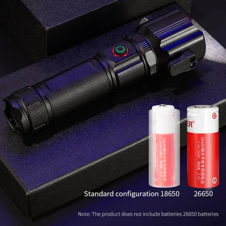 E-SMARTER W5196 Laser Life Saving Flashlight Seat Belt Cutting Emergency Car Backup Tool Flashlight - Image 9