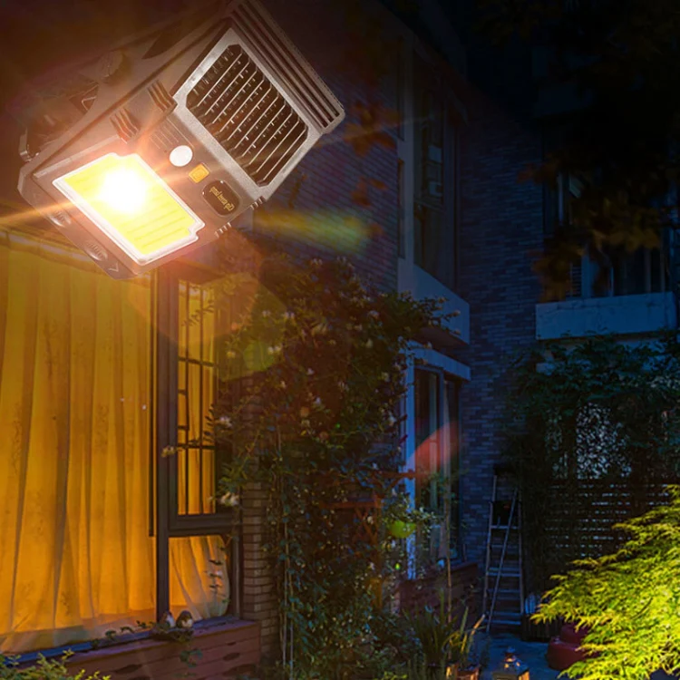 E-SMARTER W7105-2 COB Solar Wall Lamp With Clip Mosquito Killer Lamp Portable Body Sensor Outdoor Garden Light - Image 8