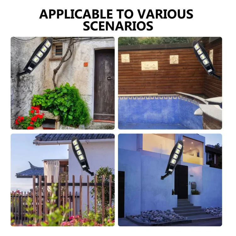 E-SMARTER W776B LED Solar Garden Light Sensing Lamp With Remote Control - Image 9