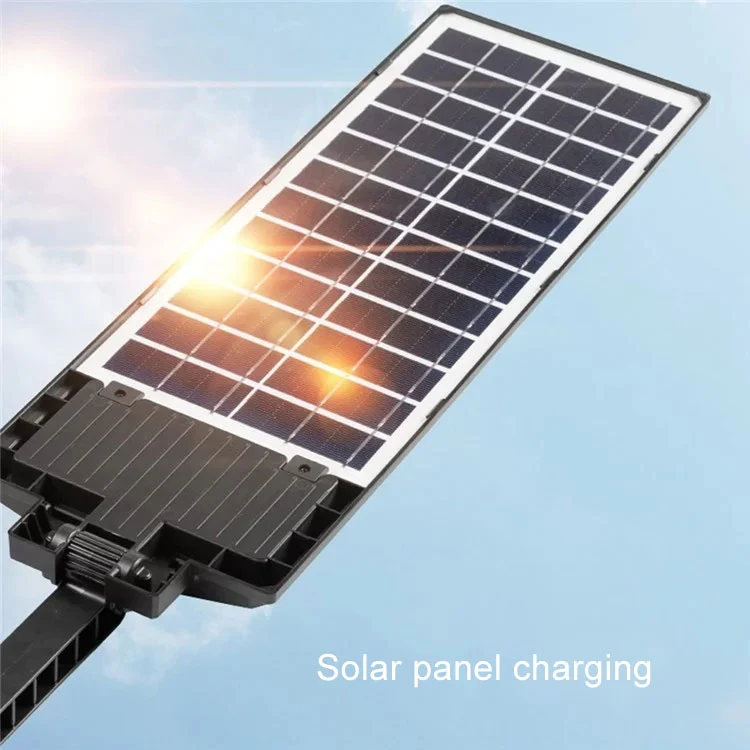 E-SMARTER W789A-6 LED Strong Light Double Row Solar Garden Light Induction Street Lamps - Image 6