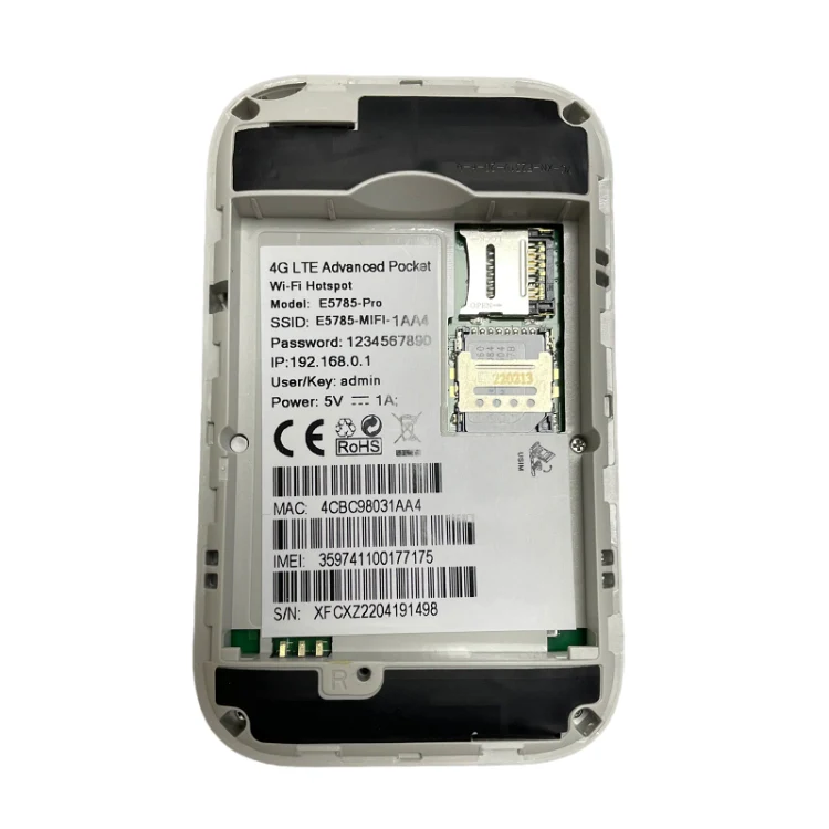 E5785-PRO Eurasian Edition 4G Mobile WIFI Pocket Hotspot LCD Sim Card Router - Image 4