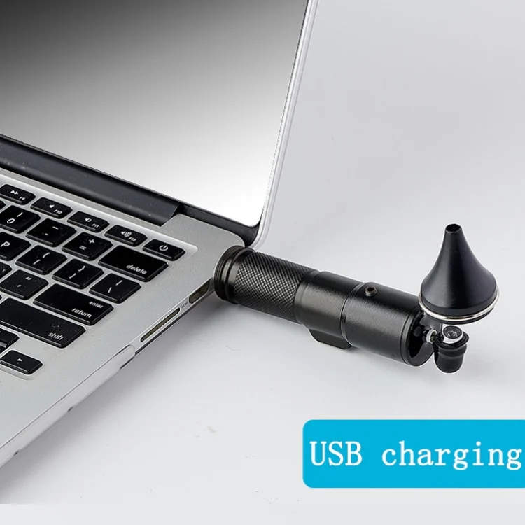 Ear Cleaning Hand Lamp USB Charging Otoscope(Rose Gold) - Image 4