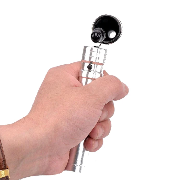 Ear Cleaning Hand Lamp USB Charging Otoscope(Silver) - Image 6