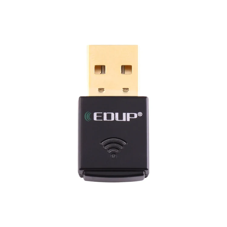 EDUP EP-AC1619 Mini Wireless USB 600Mbps 2.4G / 5.8Ghz 150M+433M Dual Band WiFi Network Card for Nootbook / Laptop / PC(Black) - Image 2