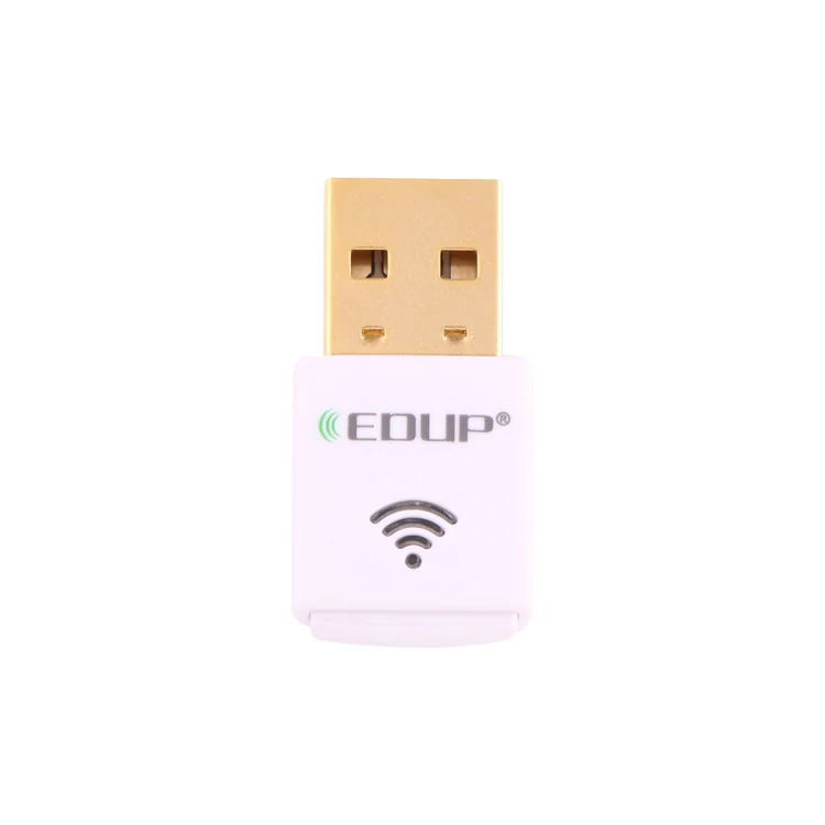 EDUP EP-AC1619 Mini Wireless USB 600Mbps 2.4G / 5.8Ghz 150M+433M Dual Band WiFi Network Card for Nootbook / Laptop / PC(White) - Image 2