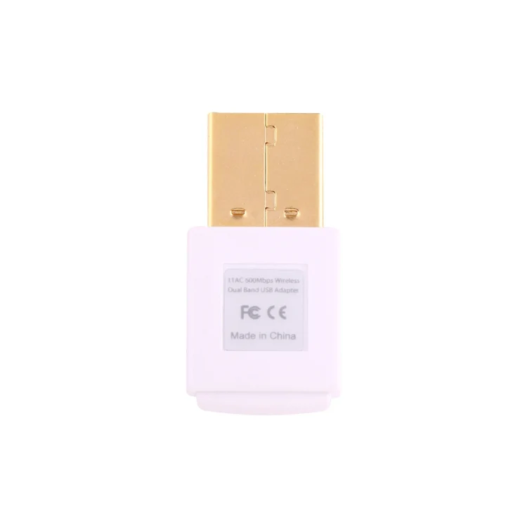 EDUP EP-AC1619 Mini Wireless USB 600Mbps 2.4G / 5.8Ghz 150M+433M Dual Band WiFi Network Card for Nootbook / Laptop / PC(White) - Image 3