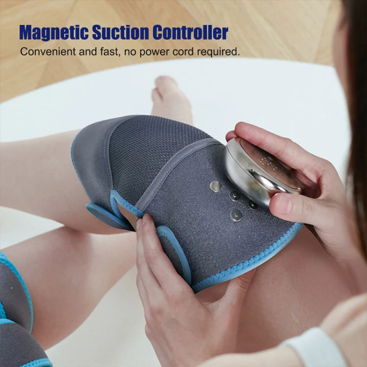 Electric Heating Therapy Knee Warm Knee Pad Brace Massage,Spec: Single Without Vibration - Image 4