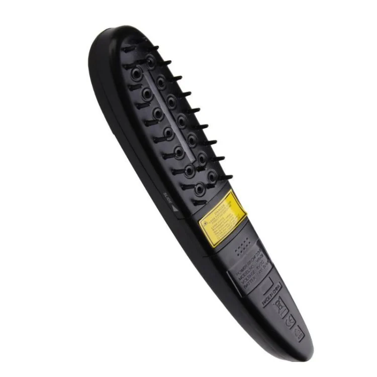 Electric Laser Hair Growth Comb Hair Brush LED Hair Loss Stop Regrow Therapy Comb Infrared Massager - Image 3