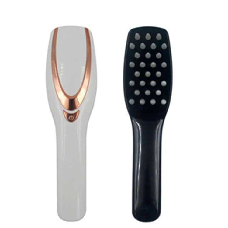 Electric Massage Comb Head Massager Anti-hair Loss Scalp Care Vibration Color Light Comb - Image 2