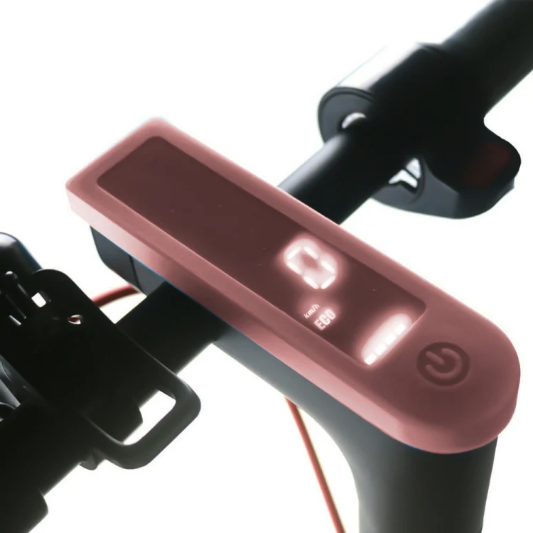 Electric Scooter Circuit Board Instrument Silicone Waterproof Protective Case for Xiaomi Mijia M365 / M365 Pro(Pink)