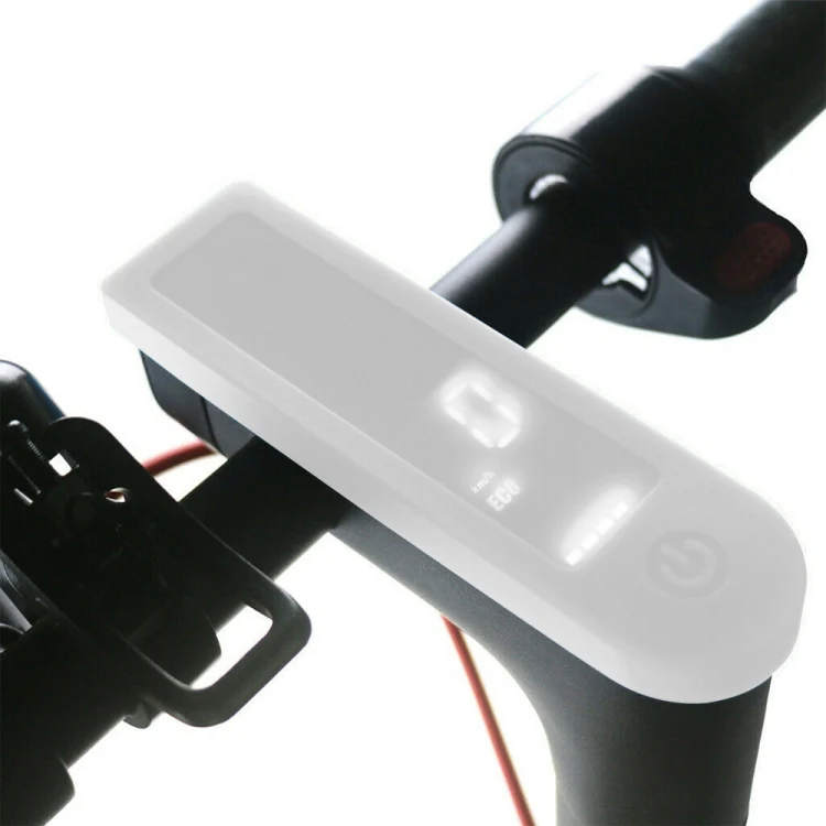 Electric Scooter Circuit Board Instrument Silicone Waterproof Protective Case for Xiaomi Mijia M365 / M365 Pro(White)