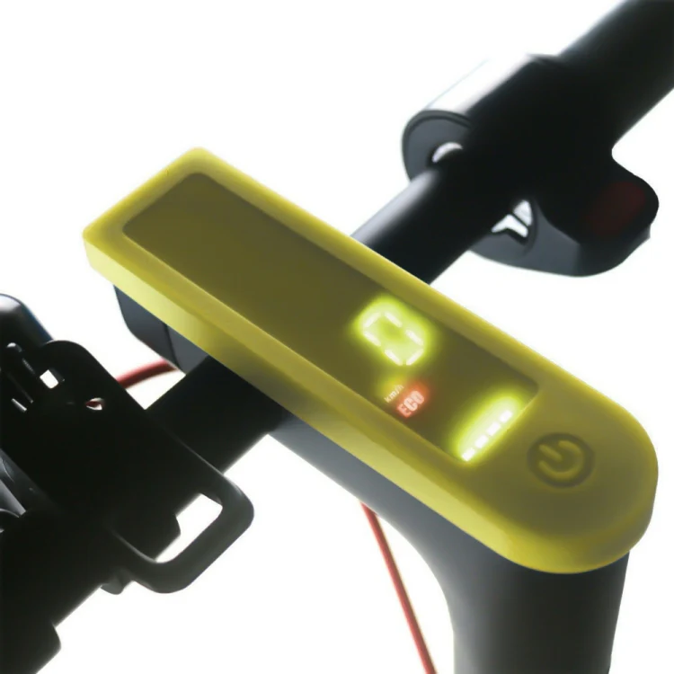 Electric Scooter Circuit Board Instrument Silicone Waterproof Protective Case for Xiaomi Mijia M365 / M365 Pro(Yellow)