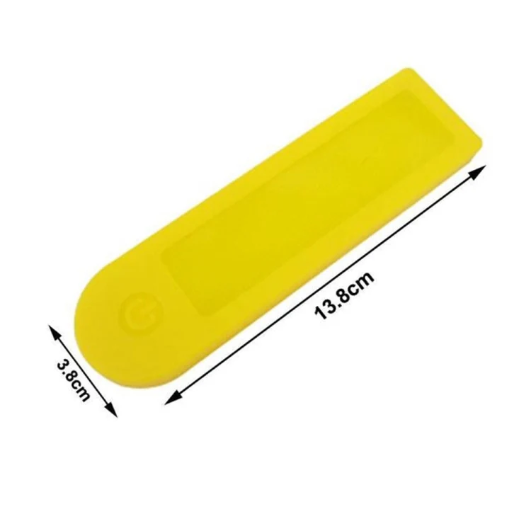 Electric Scooter Circuit Board Instrument Silicone Waterproof Protective Case for Xiaomi Mijia M365 / M365 Pro(Yellow) - Image 3
