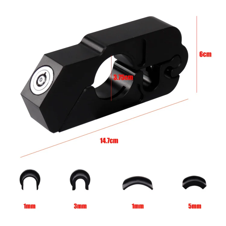 Electric Scooter Handlebar Lock For Xiaomi Mijia M365(Red) - Image 3