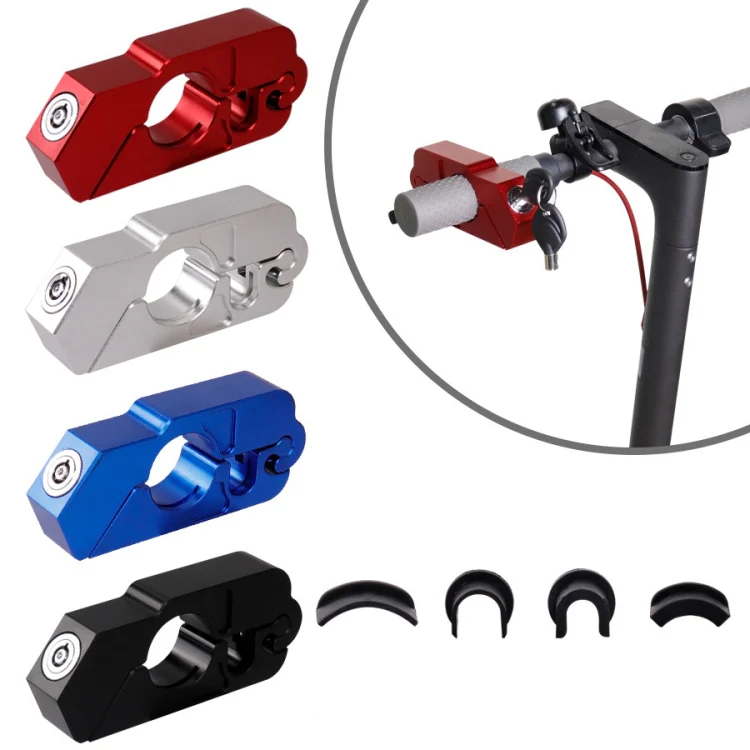 Electric Scooter Handlebar Lock For Xiaomi Mijia M365(Red) - Image 7
