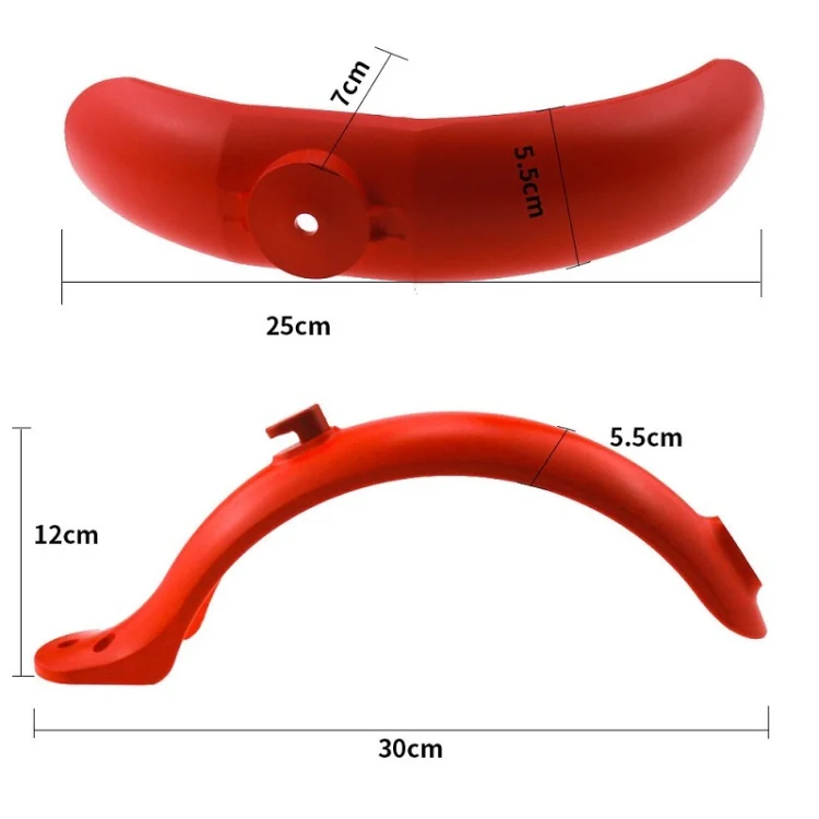 Electric Scooter Modified Fenders for Xiaomi Mijia M365 / M365 Pro, Specification: Front Fender+Rear Fender (With Hook+Screws+Tools) - Image 3