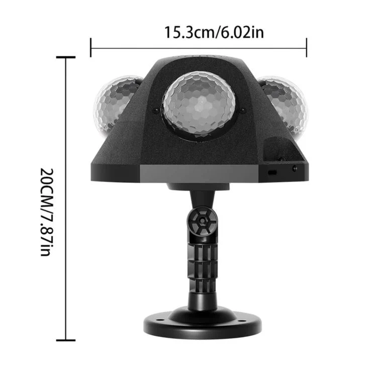 EMS-54 LED Laser Party Atmosphere Light, Stage Strobe Light For Festival & Entertainment AU Plug - Image 3