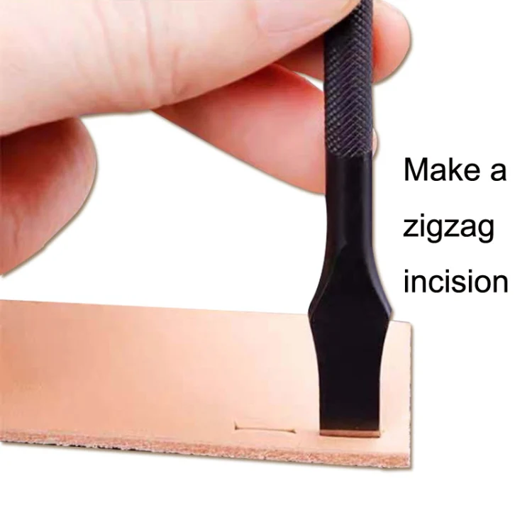 ER018 Card Position Cut Cowhide Leather Word Cut DIY Tool, Size: 10mm - Image 6