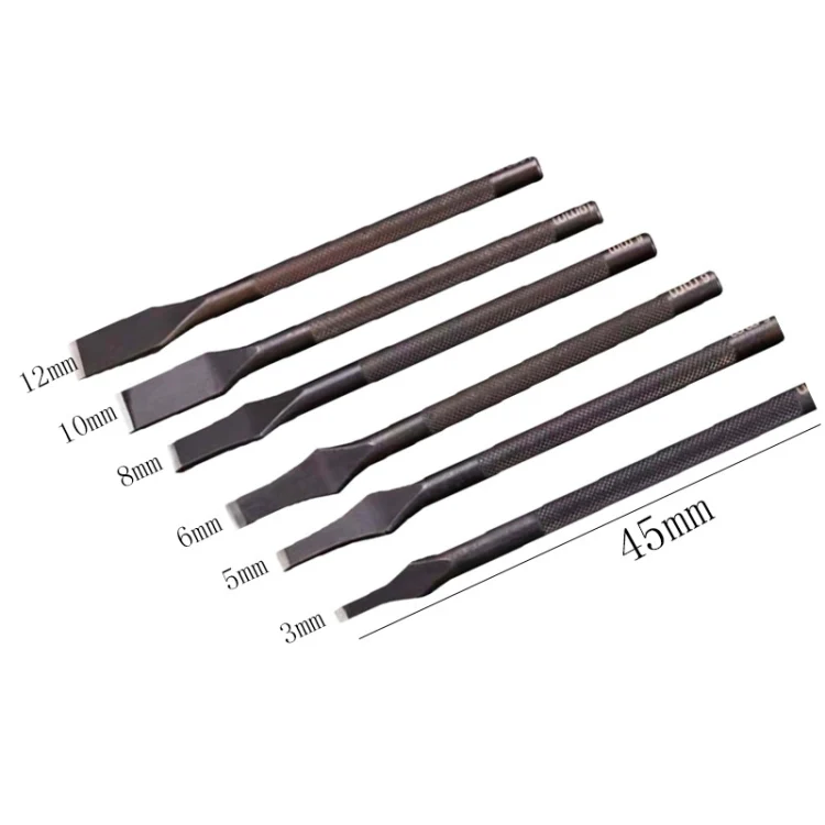 ER018 Card Position Cut Cowhide Leather Word Cut DIY Tool, Size: 6mm - Image 2