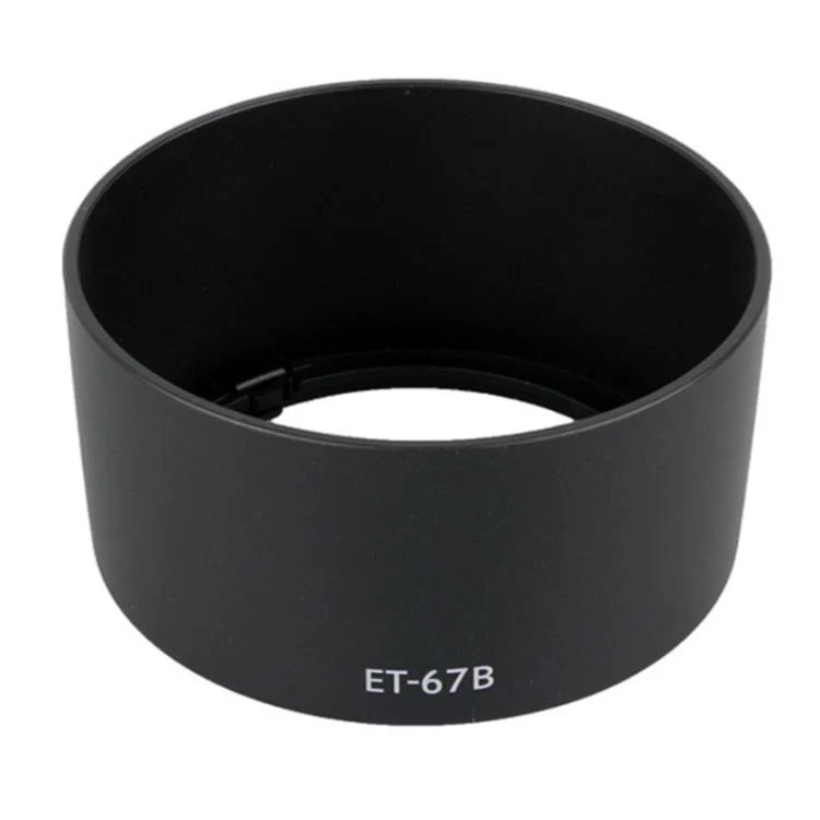 ET-67B Lens Hood Shade for Canon EF-S 60mm f/2.8 Marco USM Lens (Black) - Image 2