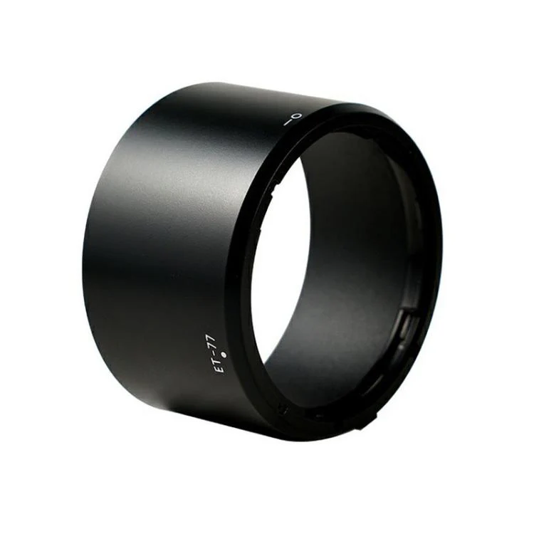 ET-77 Lens Hood Shade for Canon RF 85mm f/2 Macro IS STM Lens (Black) - Image 2