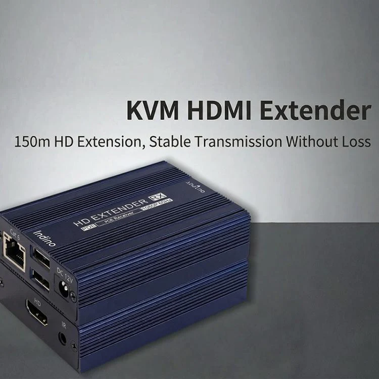 ET1815KVM 150m 1080P 60Hz HDMI Extender with Cat6 / RJ45 / KVM Port, Plug:UK Plug - Image 9