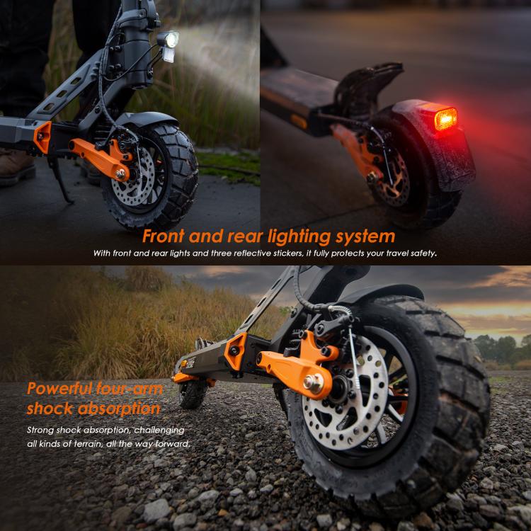 [EU Warehouse] Kukirin G2 Pro VMP 500W Three-speed Folding Electric Offroad Scooter with 9 inch Vacuum Tires - Image 7